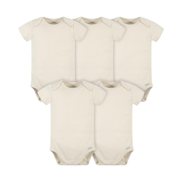 5 Gerber Unisex-Baby Onesies