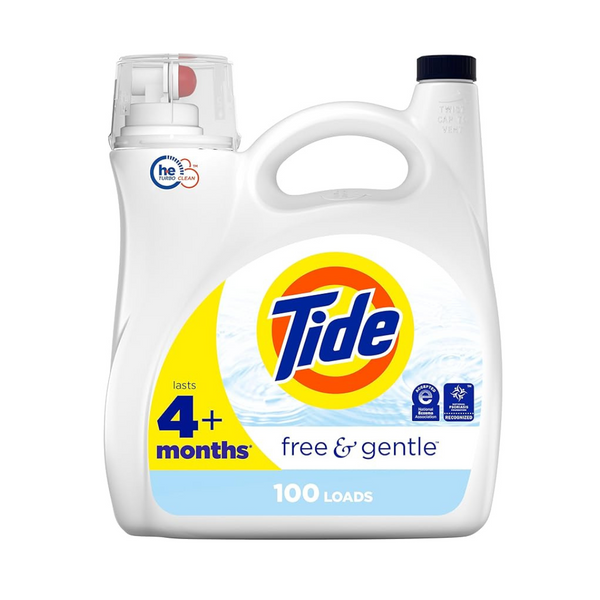 146-Oz Tide Liquid Laundry Detergent: Ultra Oxi, Free & Gentle, or Original