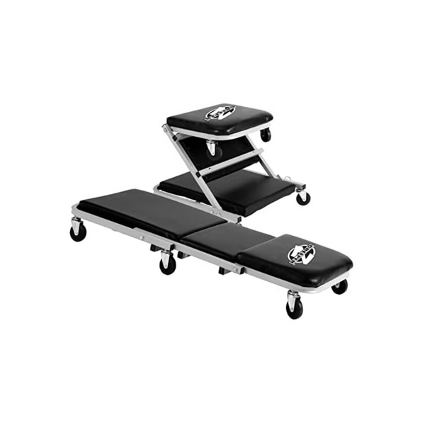 Pro-LifT 300 Lbs Mechanic 2 in 1 Foldable Creeper Seat