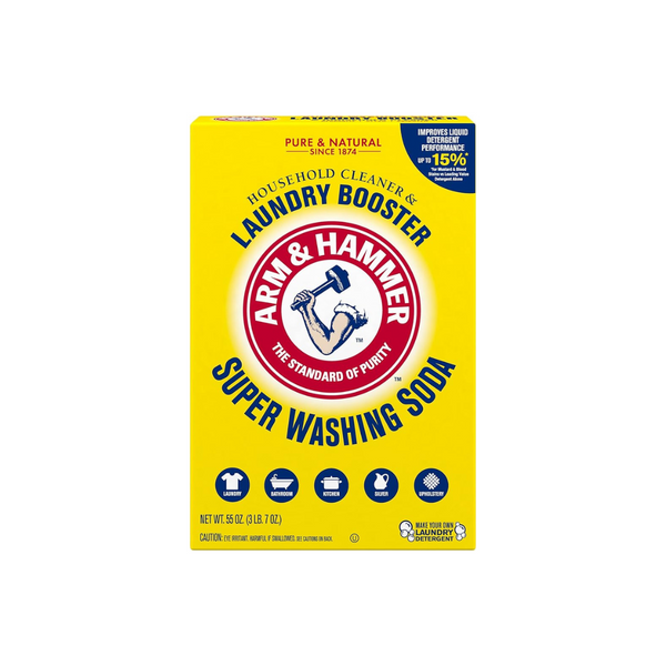 55-Oz Arm & Hammer Super Washing Soda Detergent Booster & Household Cleaner