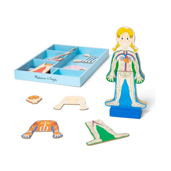 Melissa & Doug Magnetic Human Body Anatomy Play Set