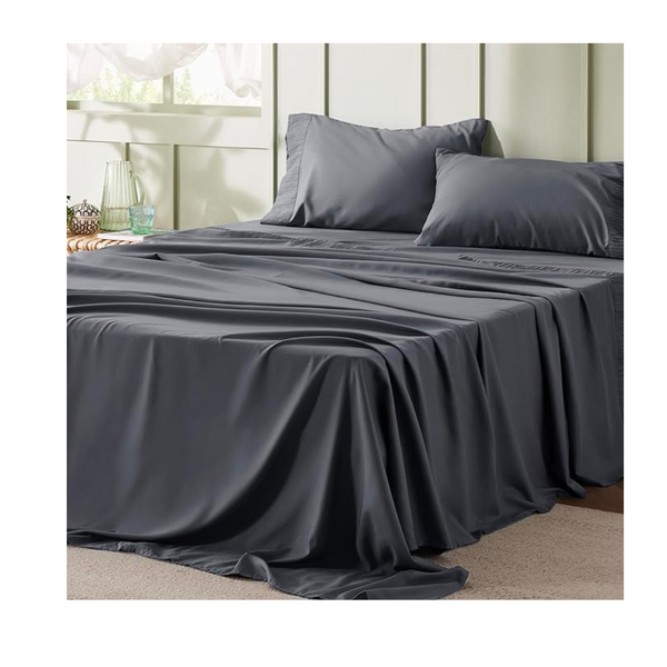 4-Piece Bedsure Luxury Queen Size Bed Sheets Set