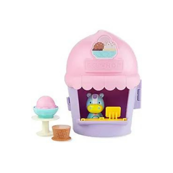 Skip Hop Pretend Play Zoo Unicorn Ice Cream Shoppe Playset