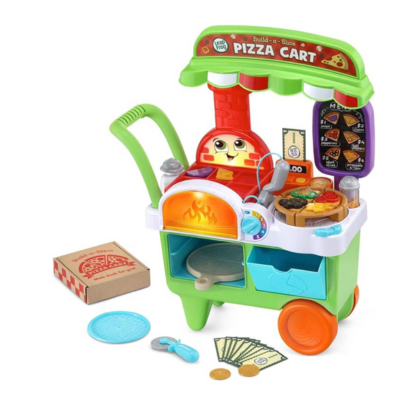 LeapFrog Build-a-Slice Pizza Cart Toy