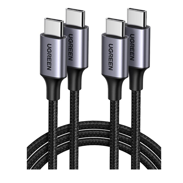 2-Pack UGREEN 3.3ft 60W PD 3.0 USB-C Cables