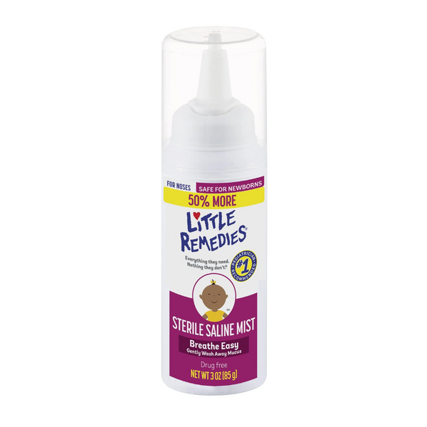 Little Remedies Sterile Saline Nasal Mist (3 oz)