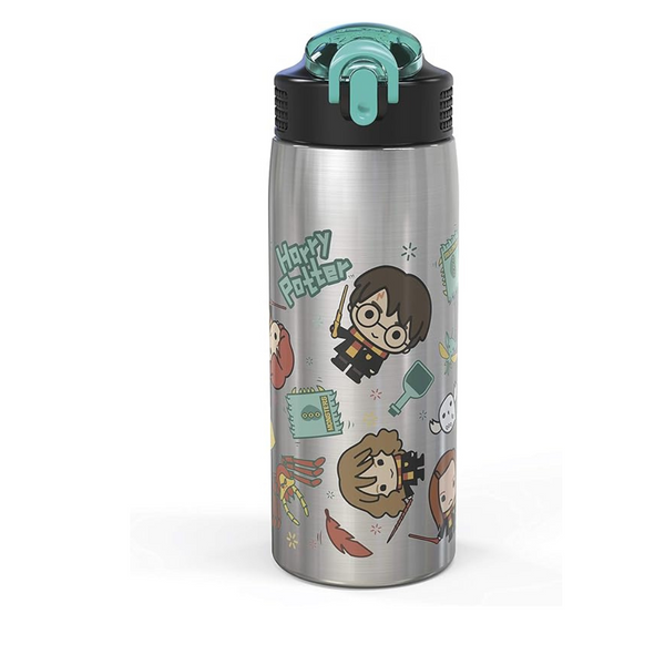 Zak Designs Harry Potter 18/8 Single Wall Stainless Steel Water Bottle