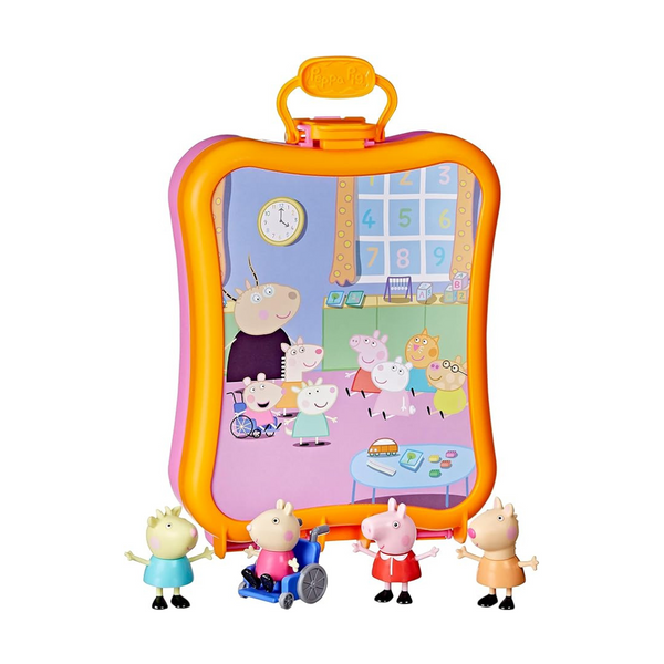 Peppa Pig Peppa’s Club Friends Carrying Case Playset