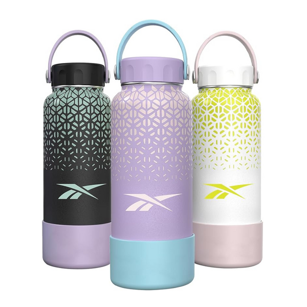 Reebok 32 oz Stainless Steel Wide Mouth Water Bottle