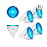 6-Pack Makytwow 12V LED Blue Light Bulb