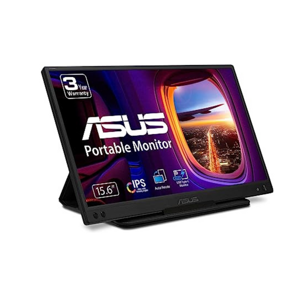 ASUS ZenScreen 15.6” 1080P Portable USB Monitor, USB Type-C, Tripod Mountable