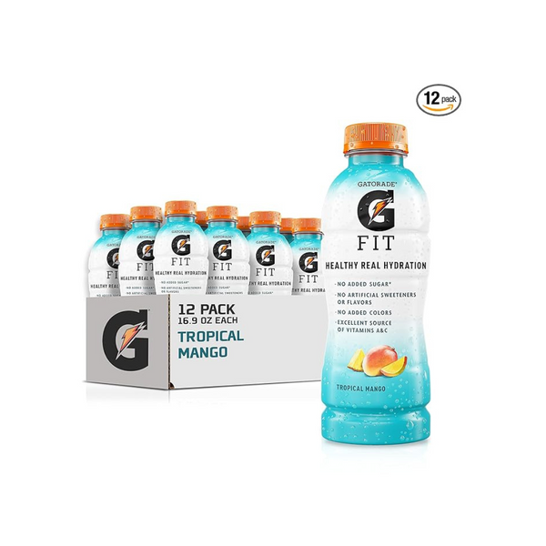 12-Pack Gatorade Fit Electrolyte Tropical Mango Beverage