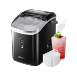 Euhomy Portable Nugget Ice Maker Countertop with Handle, Basket & Scoop