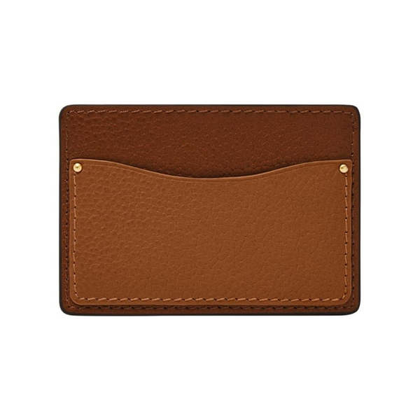 Fossil Men' Anderson Leather Slim Minimalist Card Case Wallet