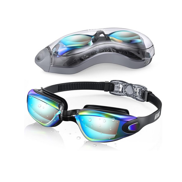 Aegend Swim Goggles with Free Protection Case