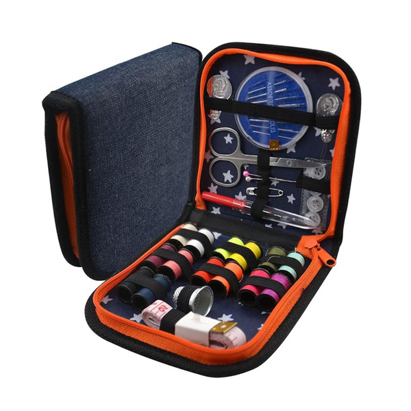 23-Piece Brasenia Small Mini Basic Emergency Sewing Kit