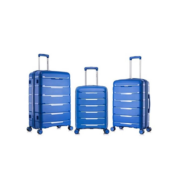 Rockland Pasadena 3-Pc Hardside Spinner Wheel Luggage