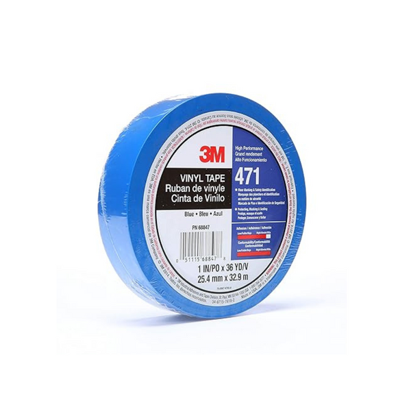 3M 108 feet Blue Floor Marking Vinyl Tape