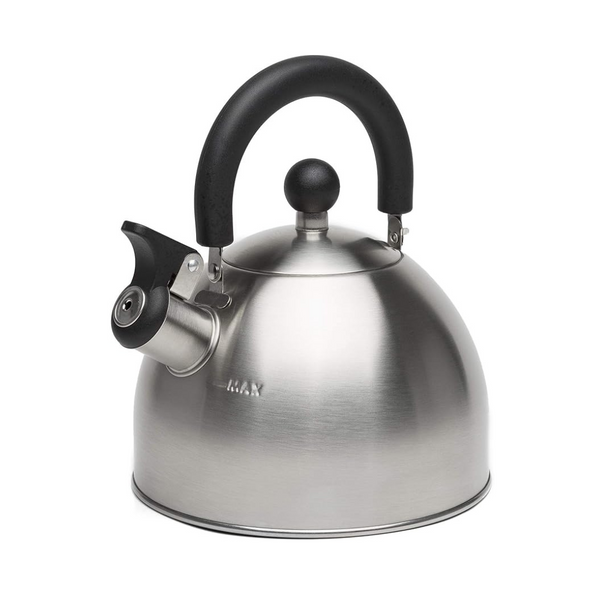 Primula Stewart Whistling Stovetop Stainless Steel 1.5 Qt Tea Kettle