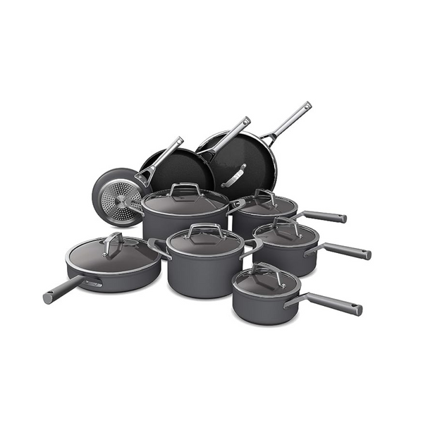 16-Piece Ninja NeverStick Premium Hard-Anodized Cookware Set