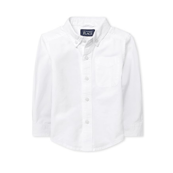 The Children’s Place Long Sleeve Oxford Button Down Shirt