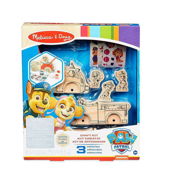 Melissa & Doug PAW Patrol Wooden Vehicles Craft Kit