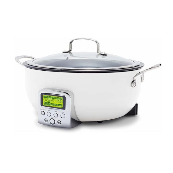 GreenPan Elite Essential Smart Electric 6QT Skillet Pot