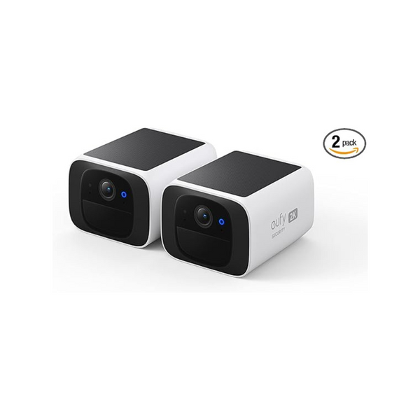 2-Pack eufy Security S220 SoloCam Wireless WiFI Solar Outdoor Camera