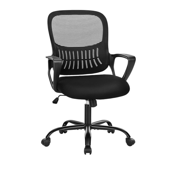 Smug Mid Back Swivel Task Computer Ergonomic Mesh Desk Office Chair