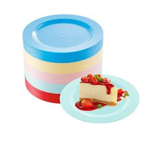 bUCLA 100 PCS 6.25inch Plastic Dessert Plates