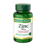 Nature's Bounty Zinc 50mg Immune Support & Antioxidant 250 Caplets