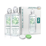 2-Pack Biotrue Hydration Plus Contact Lens Solution with Lens Case