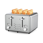 Whall Stainless Steel Toaster with 6 Bread Shade Settings