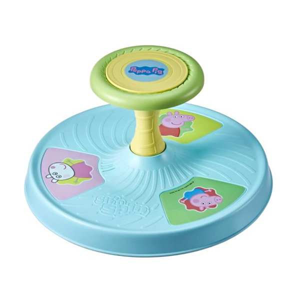 Playskool Peppa Pig Sit ‘n Spin Musical Classic Spinning Activity Toy