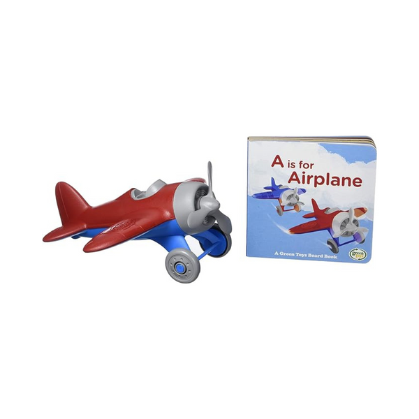 Green Toys Airplane & Board Book