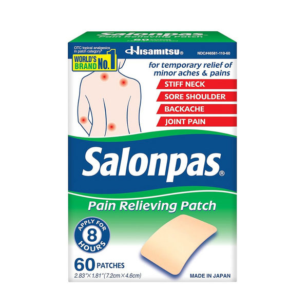 60-Count Salonpas Muscle Soreness Pain Relieving Patch