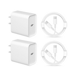 Romitaz 2-Pack 6ft USB-C iPhone 15 Wall Charger