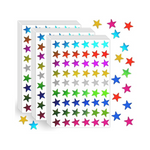 1,620 Color Foil Star Stickers