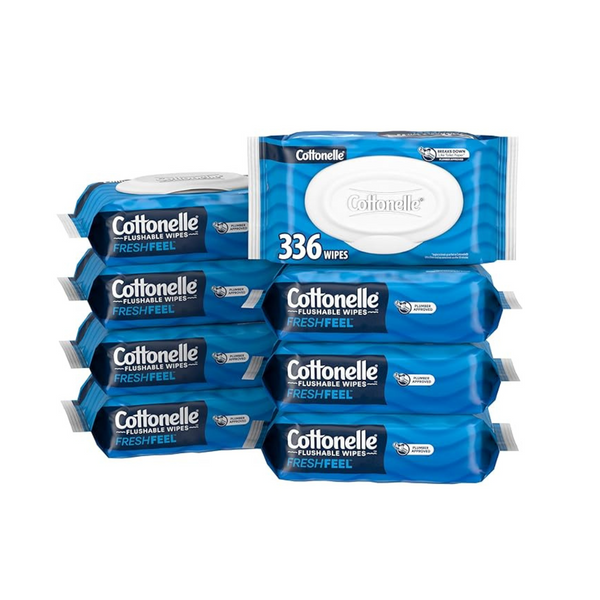 336 Cottonelle Flushable Wet Wipes