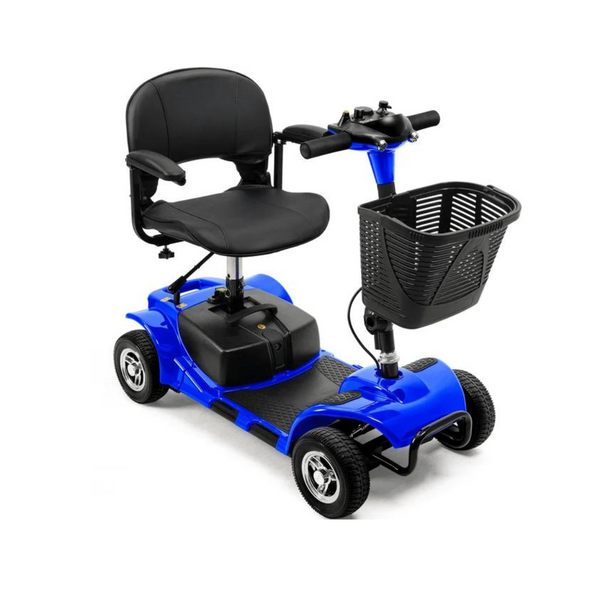 Furgle 4 Wheels Mobility Scooter with Electric Powered Wheelchair Device