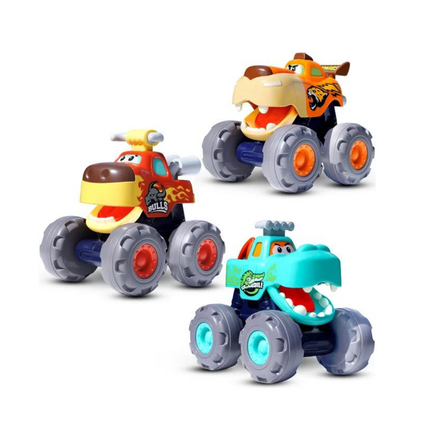 CifToys Animal Monster Trucks Toy Cars Set