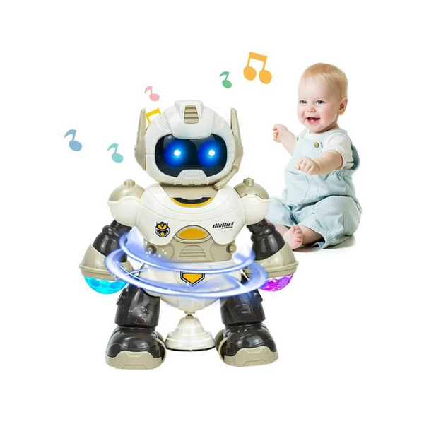 Lvelia Electric Robot Crawling Light up & Musical Baby Toys