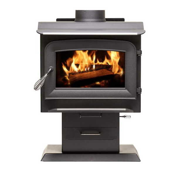 Ashley Hearth 1200 Sq. Ft. EPA Certified Pedestal Wood Burning Stove