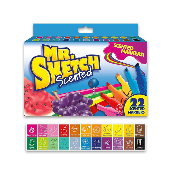 22-Count Mr. Sketch Assorted Scented Marker