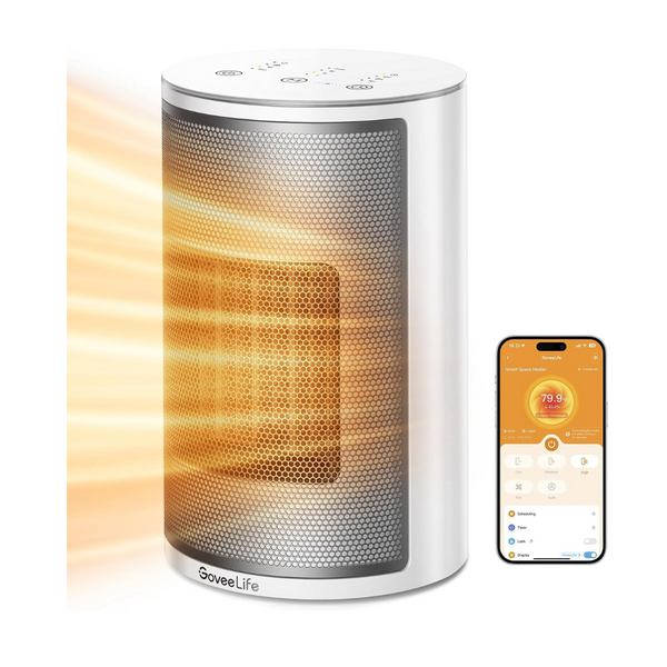 Govee Life 1500W Portable Smart Space Heater with Thermostat