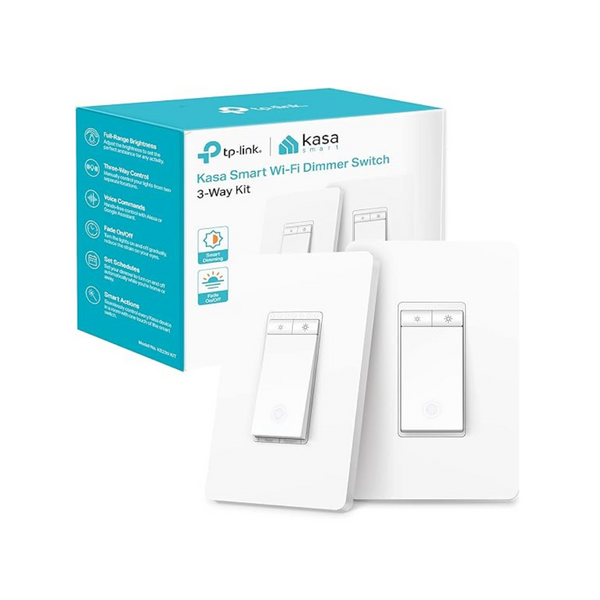 Kasa ETL Certified Smart 3 Way Dimmer Switch Kit