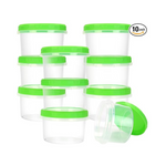 10-Pack 16oz Ultra Thick Airtight Food Storage Containers