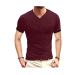 Mlanm Men's Casual Slim Fit Short Sleeve T-Shirt