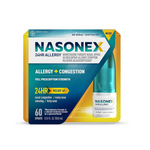 Nasonex 24HR Non Drowsy Mometasone Furoate Allergy Medicine Nasal Spray