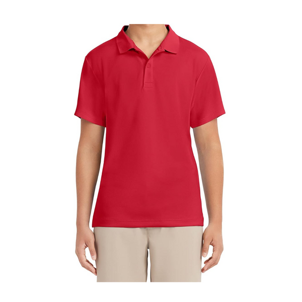 Men's Young Short Sleeve Performance Polo Shirt